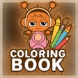 أيقونة البرنامج: Blue coloring book