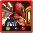 أيقونة البرنامج: Spider call video - super…