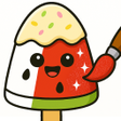 أيقونة البرنامج: Glitter Ice Cream Colorin…