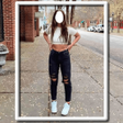 程序图标：Women Jeans Photo Changer