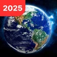 Ícone do programa: Live Earth Map 3D-GPS 360…