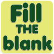 أيقونة البرنامج: Fill the blanks for Kids.