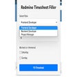 Иконка программы: RedMine Timesheet Filler