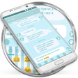 プログラムのアイコン：SMS Messages Blue Cloud T…