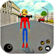 Иконка программы: Flying Stickman City Hero…