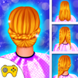 プログラムのアイコン：Indian Bride Hair Do Desi…