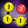 プログラムのアイコン：Number Bubble Tile Connec…