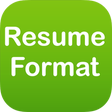 プログラムのアイコン：RESUME FORMAT