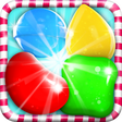 أيقونة البرنامج: Candy Splash - Free games