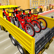 Bicycle Transport Truck Driver 3D icon