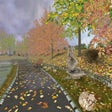 Symbol des Programms: Goldener Herbst 3D Bildsc…
