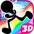 プログラムのアイコン：走れっ! レインボー!! 3D