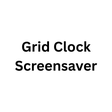 Programikonen: Grid Clock Screensaver