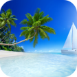 プログラムのアイコン：Tropical Beach Live Wallp…