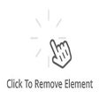 Icon of program: Click to Remove Element