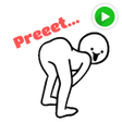 أيقونة البرنامج: Stiker Animasi Pentol WAS…