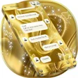 أيقونة البرنامج: Golden SMS Theme