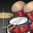 Simple Drums Rock - Realistic Drum Set icon