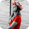 Icon of program: Black and White Photo Fra…