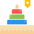 Tower of Hanoi icon