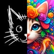 ไอคอนของโปรแกรม: Draw sketch easy AI gener…