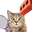 Ícone do programa: Cat Tennis - Relax Challe…