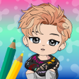 Ícone do programa: Anime K-POP Idol Chibi Co…