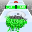 プログラムのアイコン：Mob Runner Count Stickman…