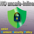 プログラムのアイコン：No unsafe-inline