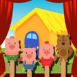 プログラムのアイコン：Three Little Pigs Theatre