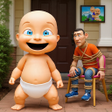 Programın simgesi: Naughty Prank Daddy Simul…