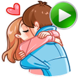 Icon of program: ANIMATED Stickers Love In…