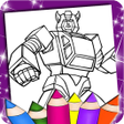 Robot Coloring Book icon