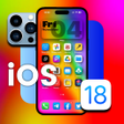 Programın simgesi: iOS 18 Launcher and Theme