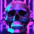 프로그램 아이콘: Neon Skull Live Wallpaper…