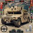 プログラムのアイコン：Army Truck Transporter Ga…