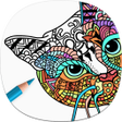 Icona del programma: Cat Coloring Pages for Ad…