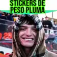 Stickers de peso pluma