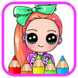 Ícone do programa: Cute Jojo Coloring Book
