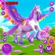 Ikona programu: My Unicorn Flying Horse C…