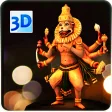 3D Narasimha Live Wallpaper