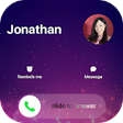 أيقونة البرنامج: Call screen themes iOS 15