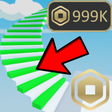 Rainbow Easy Parkour Obby Oby Obey Parcur