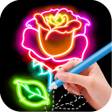 Icon of program: Draw Glow Flower