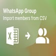 Icon of program: WA Quick Group - Import W…