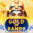 Gold of sands icon