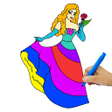 Ikona programu: Princess Painting Games