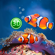 プログラムのアイコン：Coral Fish 3D Live Wallpa…