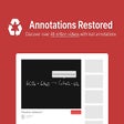 Icon of program: Annotations Restored for …