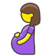 Ikona programu: Painted pregnant belly